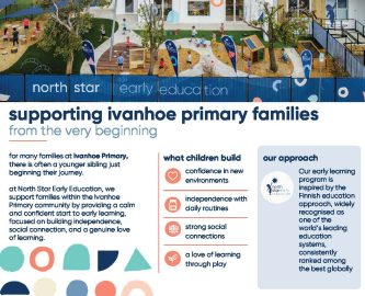Ivanhoe Primary School and North Star Flyer