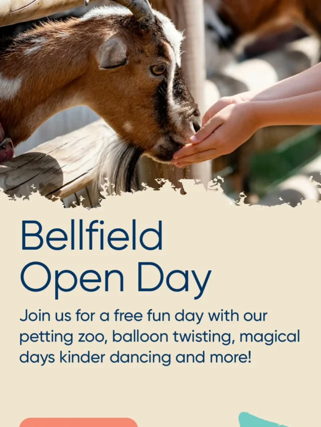 North Star Bellfield Open Day is this Saturday! (14 Mar). 

10am - 1pm

 - Free petting zoo
 - Free sausage sizzle
 - Free ice cream
 - Kids dance classes

Come and experience everything our beautiful Bellfield centre has to offer.